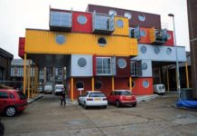 Londra il villaggio dei Container City trinity buoy wharf 11